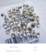 Austrian pointed bottom white rhinestones, manicure Shijia diamonds, earrings, necklaces, anklets, jewelry, handmade three-dimensional sticky diamonds