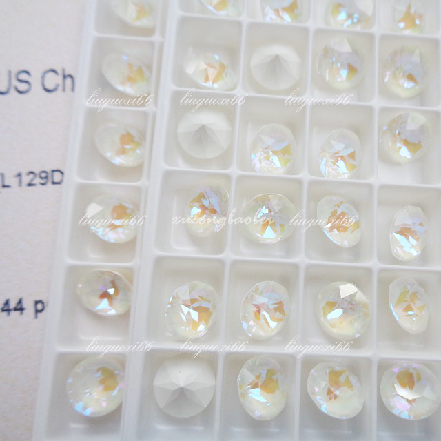 Austrian pointed bottom diamond L series SS39 about 8.3MM manicure light therapy ear nail claw drag inlaid diamond three-dimensional stack of diamonds