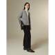Inman slit straight hip-covered skirt 2024 winter women's clothing new elegant and versatile slim knitted one-step skirt
