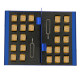 Mobile phone card storage box, aluminum alloy sim card bag, 24 nano sim card sorting box, card box, needle delivery