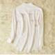 Large size women's LS EQUIOMENT shirt casual loose white silk printed shirt silk popular direct sales