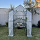 Outdoor gardening greenhouse greenhouse flower stand warm shed plant succulent flower room insulation shed sunshade rainproof warm room flower stand