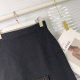 Autumn and winter high waist pleated skirt short skirt skirt hip skirt fish tail one step a pleated asymmetric knitted skirt women