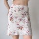 GO GIRL Go homemade European and American style retro flower bouquet printing skirt female summer A -line hip fishtail skirt