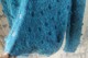 New product blue cardigan wild jacket Pure girl model pure horse -sea hair
