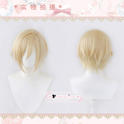 taobao agent [KR] Idol Fantasy Festival 2 Day Cosplay Wig Milk Golden Wig