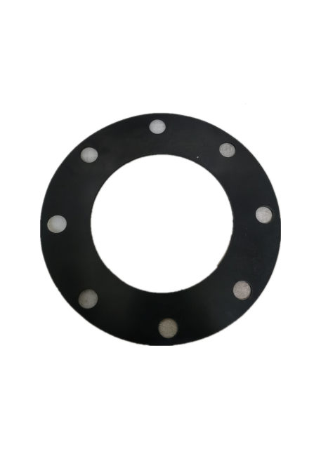 Silicone gasket Rubber flat gasket high temperature resistant seal gasket special-shaped custom processing waterproof elastic wear-resistant high pressure
