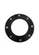 Silicone gasket Rubber flat gasket high temperature resistant seal gasket special-shaped custom processing waterproof elastic wear-resistant high pressure
