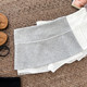 Sweet embroidered letters high waist slim lace bow skirt anti-exposure short skirt hip-cover skirt women