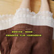 Autumn and winter pleated mesh yarn and load -leaf edge of the fake bottoming bottom stack wearing a perspective bottom skirt western skirt skirt