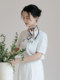 apipedream simple casual top colorful letter printed white short-sleeved T-shirt for women.