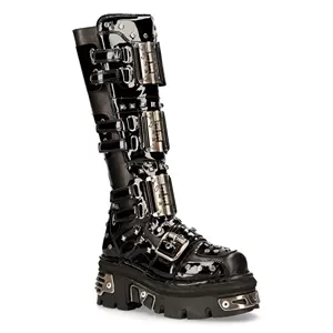 最安値クラス New Rock M-285-S23 41(26cm相当）新品未着用 厚底 www