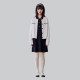 A21 women's knitted cardigan in spring and autumn sweet little fragrance style high-end design versatile long-sleeved jacket outdoor
