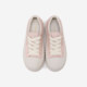 Aokang Women's Shoes Spring and Autumn Shallow Mouth Casual Shoes Thick Heels Increased Size