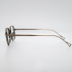 Stubborn glasses Japanese handmade KAME MANNEN thousand-year-old turtle KMN114 retro metal square frame height