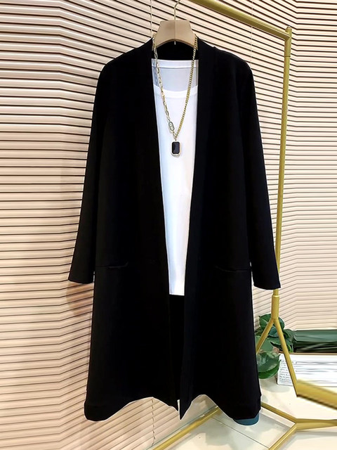 Fat mm2023 spring new large size women's fashion slim Roman cotton mid ...