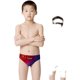 ZOKE Zhouke's new children's swimsuit and trunks professional competition training boys and girls triangle and five-point long training