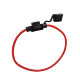 Car waterproof fuse box modified fuse socket for automobiles Fuse seat with 30CM wire for delivery of fuse