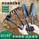 Nine-tooth rake small rake flower soil rake grassland fallen leaves cleaning rake flower gardening vegetable small shovel small hoe rake head
