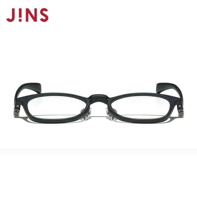 JINS myopia glasses 360 series retro lightweight frame can be equipped with anti-blue light lens URF24S203
