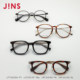 
JINS eye posture with lenses, myopia mirrors, casual lightweight frames, men and women can be equipped with anti-blue light lenses UUF25S147