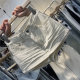 Sexy hot girl denim miniskirt 2025 summer new side seam zipper design anti-exposure hip-cover skirt
