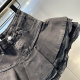 Lace lace spliced ​​high-waisted slim denim skirt 2024 autumn and winter new fashionable versatile fluffy cake skirt
