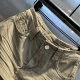 The same style as 2025 summer new pleated denim skirt for internet celebrities hot girl side zipper khaki A-line skirt