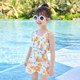 Children's swimsuits, girls, swimsuits, 2025 summer new swimsuits, small, medium and big children's baby cute and fashionable swimsuits