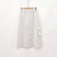 Sports Sensory Movement Pokes Q Bullet Soft Glutinous Madel Air Flat -tight waist High waist A -line skirt Spring and autumn

