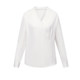 French off-white V-neck top for women autumn new style shirt French long-sleeved shirt for women