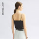 Langzi mulberry silk high-end lace spliced ​​vest suspender 2025 summer new inner sleeveless top for women