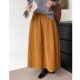 Japanese Literary Line Warm Boxer Skirt Female Autumn and Winter Big size fat mm pear -shaped figure medium long A -line umbrella skirt
