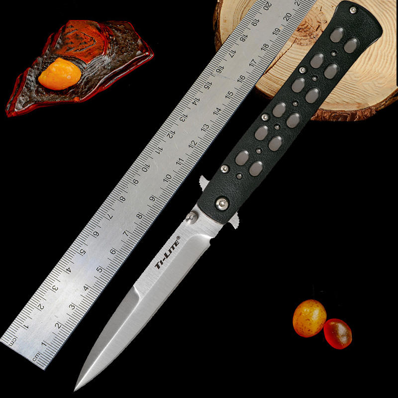 美国正品cold steel冷钢26sp剑鱼战术快开防卫随身户外经典折叠刀