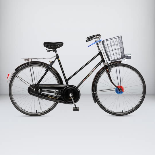 Bicicleta de la marca Phoenix, clásica y nostálgica, modelo antiguo de 26/28 pulgadas, ligera, para adultos, 28, barra grande, bicicleta antigua