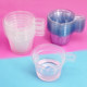 Crystal drip glue pinch glue mixing cup disposable plastic small cup glue color mixing cup measuring cup tool