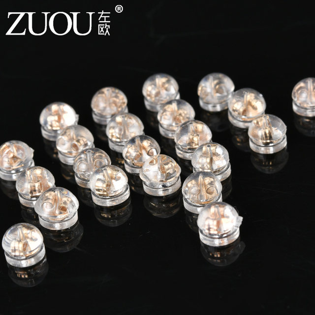 Ear blocked ultra -tight silicone earrings Earrings Holor ear hat accessories Anti -throw off the universal earrings fixed plug
