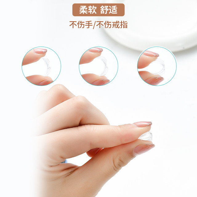 If the ring is too big, the adjuster can be used to reduce the invisible size of the ring ring, change the elasticity of the little finger ring, adjust the tightness, and adjust the size to prevent slipping.