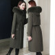Parker Women's 2024 New Winter Hot Style Momase Rabbit Fur Removable Liner Long Haining Fur Jacket