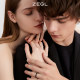 ZEGL designer Mobius ring couple ring couple ring female niche design Chinese Valentine's Day gift for boyfriend