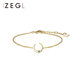 ZENGLIU niche design moon multi-layer bracelet for women in autumn and winter ins cold style hand jewelry best friend jewelry gift