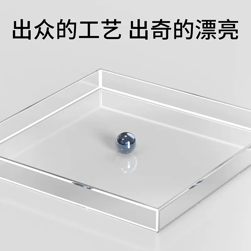 透明亚克力展示盒拍摄水缸深浅水槽化妆品收纳抽屉托盘拉篮可 透明亚克力展示盒拍摄水缸深浅水槽化妆品收纳抽屉托盘拉篮可
