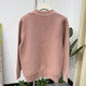 Mom's winter fashionable knitted tops, new Chinese style bottoming shirts, middle-aged and elderly women's autumn and winter sweaters, middle-aged small shirts