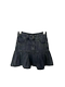 European and American street trend retro old female style anti -walking high -waisted denim skirt short skirt
