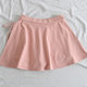 New style of spring and summer side lace-up underwear version of high waist tennis skirt sports skirt women's short skirt
