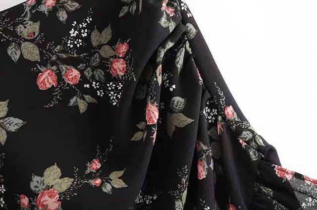 Floral skirt for women with large size chiffon skirts for fashionable short skirts for belly and ruffle edges for hips for summer