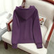 Cypress House Hooded Sweatshirt 2025 Spring New Women's Fashion Falling Shoulder Long Sleeve Drawstring Letter Pattern Top
