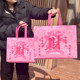 Laminated non-woven bag Customized gift bag Thicken environmentally friendly bag Fashion new style clothing handbag wholesale New Year bag
