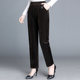 Corduroy mom pants middle-aged corduroy straight leg pants autumn and winter middle-aged and elderly women's pants for outer wear