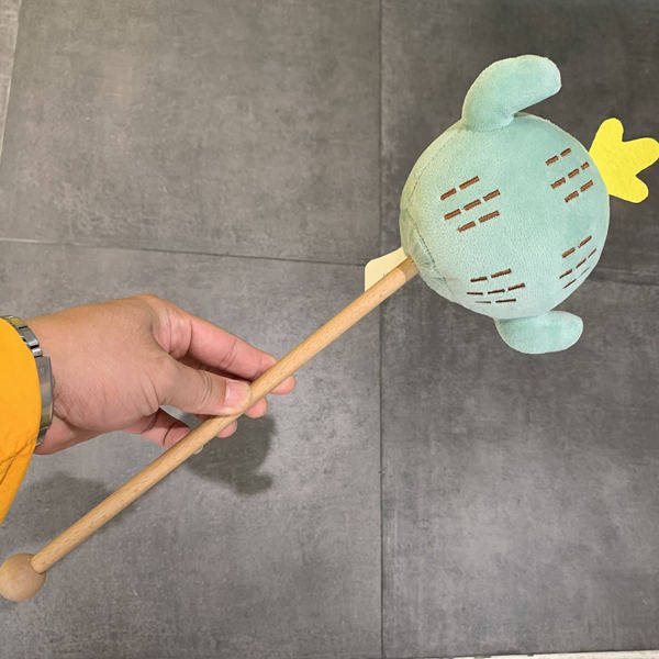 KKV cartoon animal knock on the back rod, knocking the massage hammer meridian massage rod hammer to beat the back hammer health
